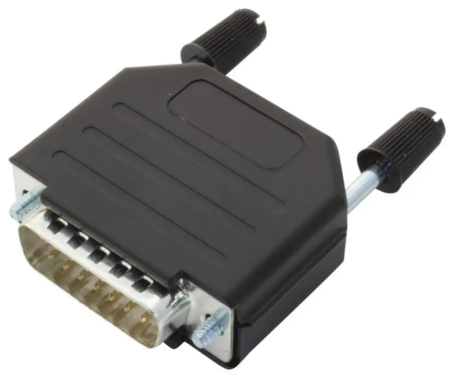 MULTICOMP 15-pins D-Sub DE Plug Soldeerset, Verguld