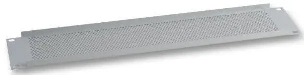PENN ELCOM 19吋穿孔通風架面板 灰色 2U
