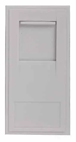 Triax מודול Cat6 אירופי, לבן, פוליקרבונט