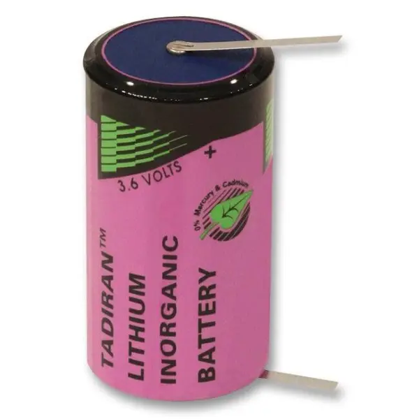 Tadiran D 3.6V 19Ah Lithium Thionyl Chloride Battery