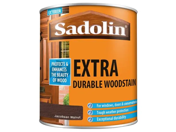 Sadolin Extra Duurzaam Houtbeits - Jacobean Walnut, 1 Liter