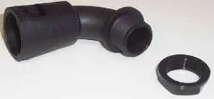 Gland de câble coudé 90° en nylon ABB 20mm, à encliquetage