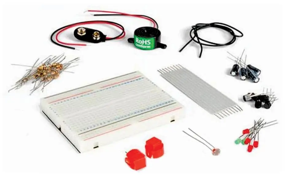 WHADDA - Kit Permulaan Pendidikan Elektronik Tanpa Pematerian