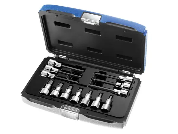 Expert 1/2in Drive Hex Bit Socket Set, 13-Piece