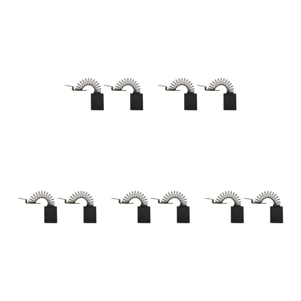 Felissati L53F1 Uhlíkové kartáče pro brusky, 5 sad (10 ks), 6,2 x 16 x 22/20mm