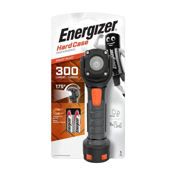 Timco Torcia Manuale Hardcase Energizer 300 Lumen