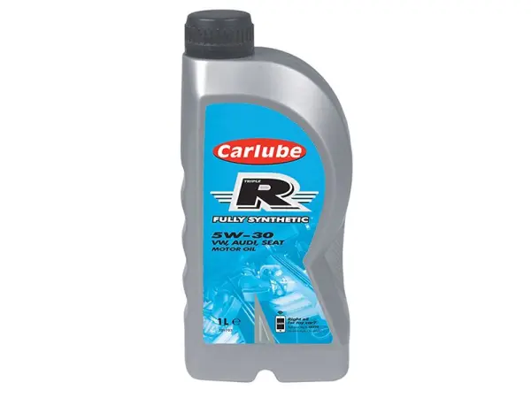 Carlube Triple R Ola Sinteach Lánaithe 5W-30 do Ghluaisteáin VW, 1 Litir