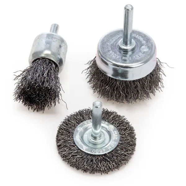 Makita - Set de Brosses Métalliques pour Perceuse D-66070 (3 Pièces)