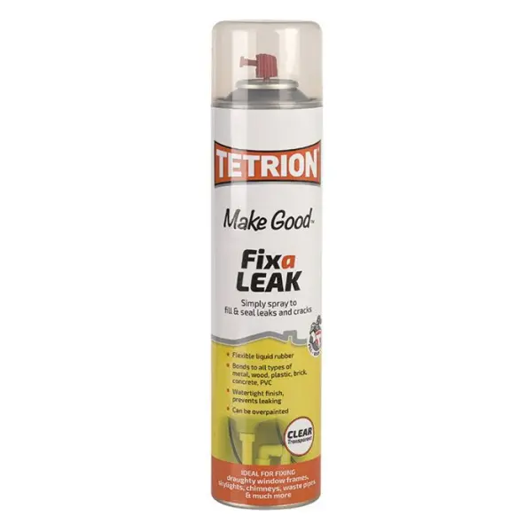 Tetrion Make Good FixaLEAK Clear Sealant 400ml