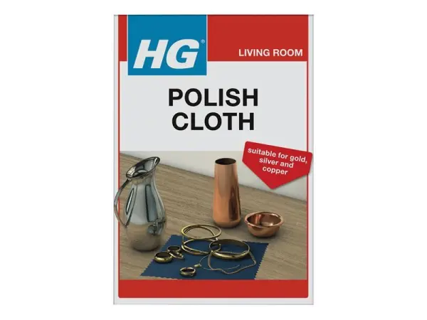 H G - Πανί Γυαλίσματος Ασημιού HG, 35g
