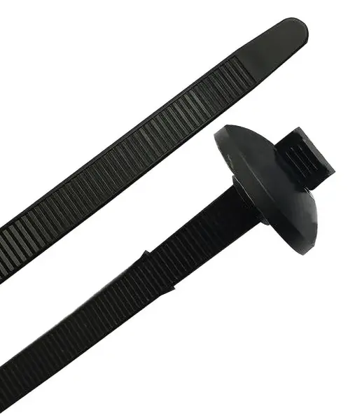 PARTEX Chassis Cable Ties 370mm x 7.6mm Black Pack of 100