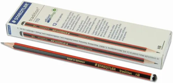 STAEDTLER HB Hexagonal Pencils, Pack of 12