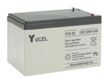 YUASA Yucel Batterie au plomb scellée 12V 12Ah