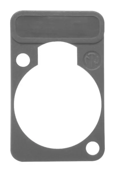 NEUTRIK D-sub Shell Plate, Grey for etherCON Connectors