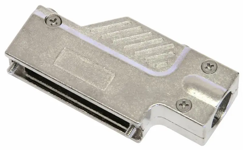 Northern Technologies D-Sub Dekkap, Gietmetaal, Rechte Hoek, ULP, 25-pins