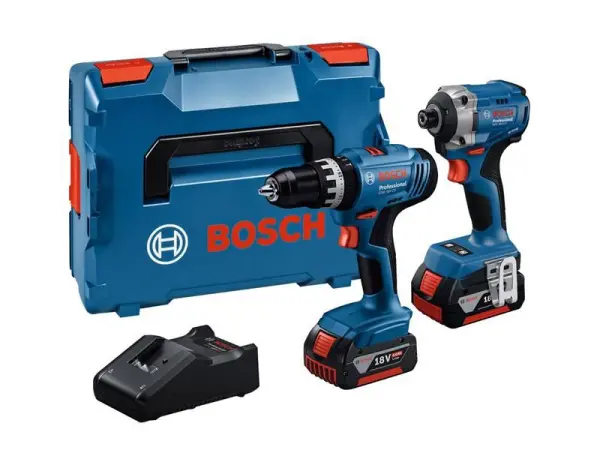 Bosch Professional Pack Complet 2 Outils 18V : Perceuse-Visseuse et Visseuse-à-
