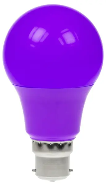 PRO-LITE 6W LED GLS Bulb, BC/B22, Dimmable - Purple