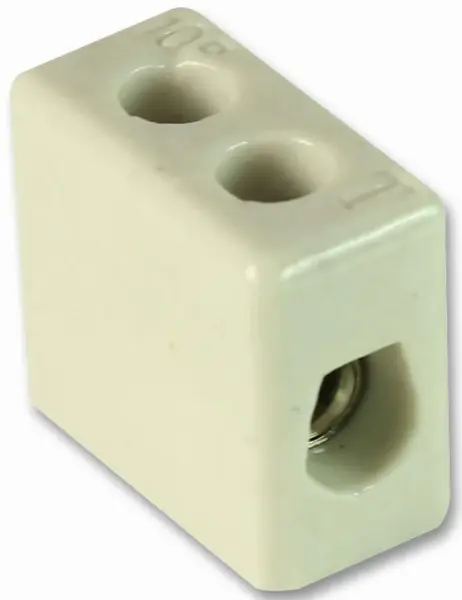 CAMDENBOSS Ceramic Terminal Block, 1 Way, 57A, 1000°C