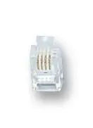 PRO SIGNAL - RJ10 4P4C Stecker, 10 Stück