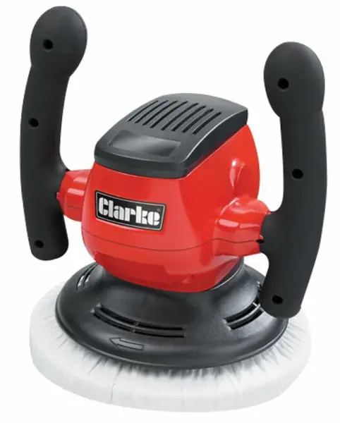 Clarke 230V Car Polisher with 5 Mops