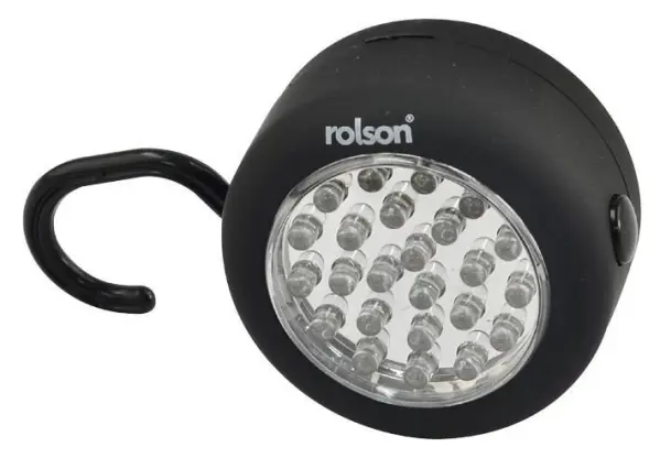 ROLSON TOOLS 24 LED Werklamp met Haak & Magneet