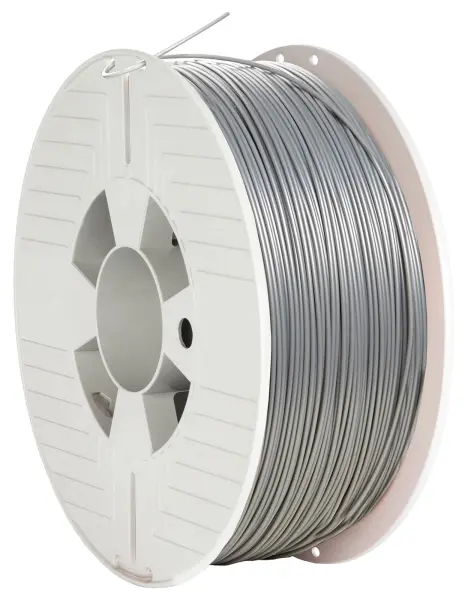 VERBATIM Aluminium Grey ABS 3D Printer Filament - 1.75mm 396m