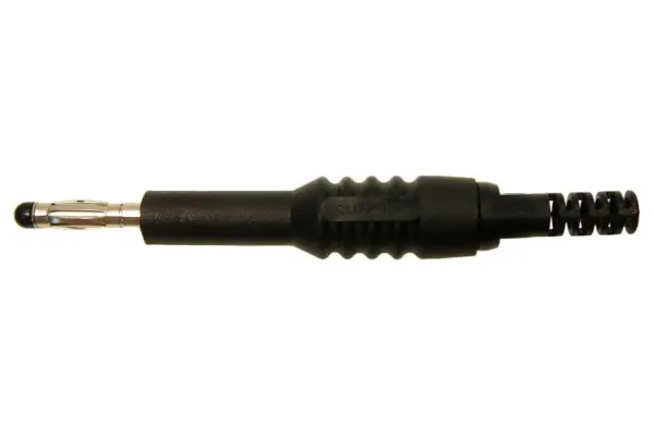 Cliff 4mm Banana Plug with Retractable Shroud, Nickel Plated, 10A, 1000V