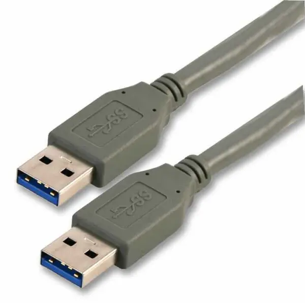 PRO SIGNAL USB 3.0 A-Stecker zu A-Stecker Kabel, 3m grau