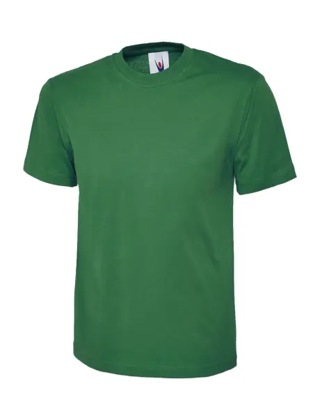 Uneek Unisex Classic T-Shirt, Kelly Green, XL