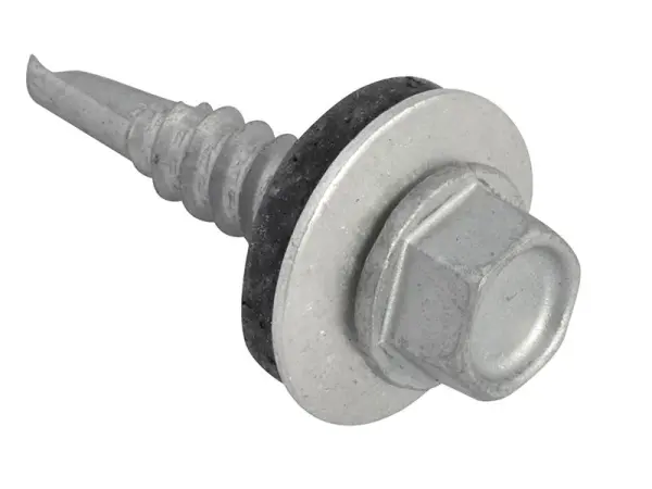 ForgeFix TechFast Hex Head Roofing Screw 5.5x25mm, Pack of 100