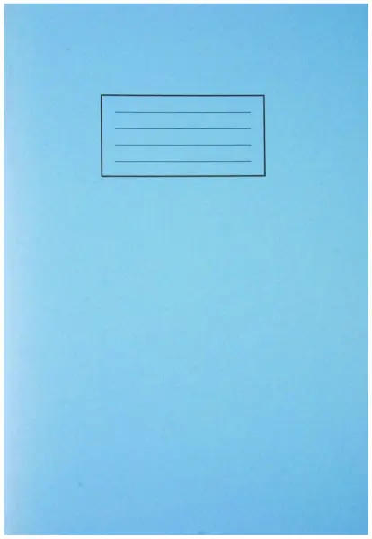 Cahier ligné SILVINE A4, 80 pages, bleu