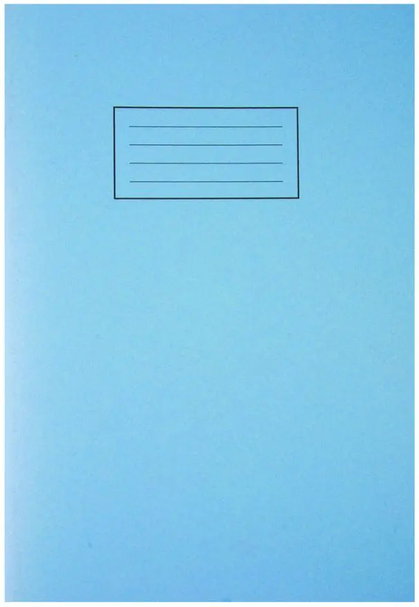 SILVINE Τετράδιο Γραμμωτό A4 Μπλε, 80 Σελίδες