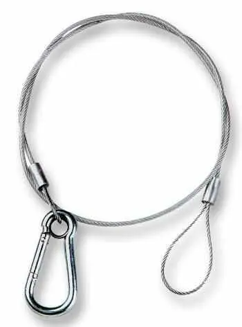 HQ Power - Kabel Keselamatan Pencahayaan - 700mm x 2mm, 20kg