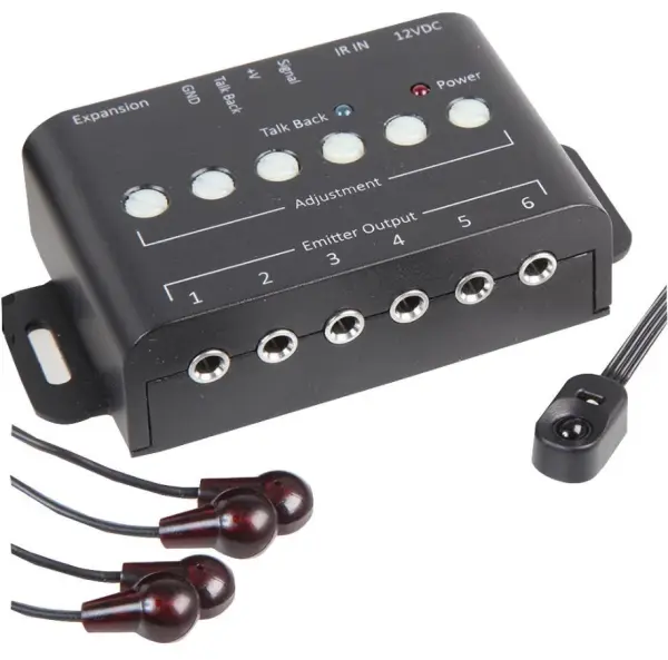PRO SIGNAL Kit Ripetitore IR con Controllo di Guadagno