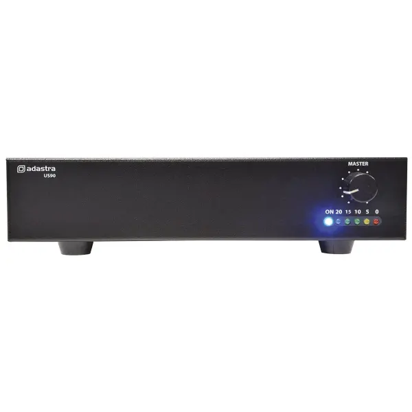 Adastra 90W Slave Amplifier 100V/8 Ohm, 1U Rack
