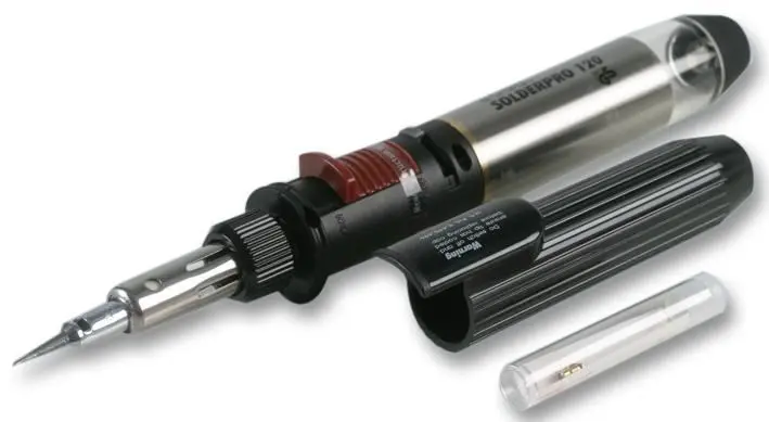 IRODA SolderPro 120 Gas Soldering Iron, 30-125W, 550°C