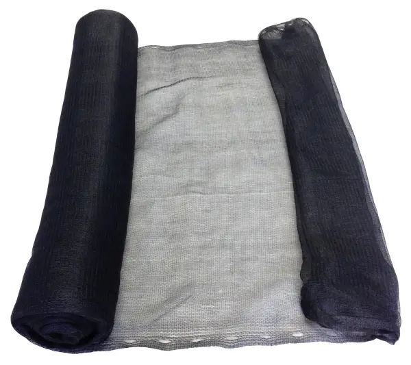 YUZET Debris, Windbreak, Shading & Scaffold Safety Netting - Black 3m x 10m