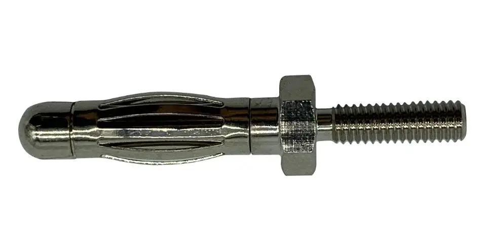 MULTICOMP PRO 4mm Banana Test Connector, Nickel Plated, 50A