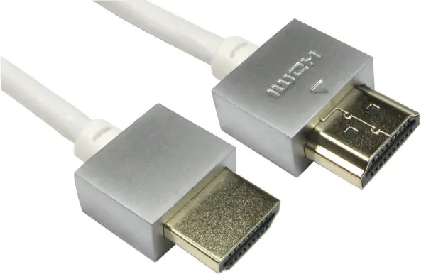 PRO SIGNAL High Speed HDMI-kabel met Ethernet, 1m, Wit
