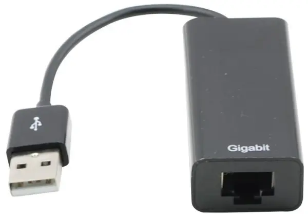 Pro Signal Adaptador USB 2.0 a Ethernet Gigabit, Negro