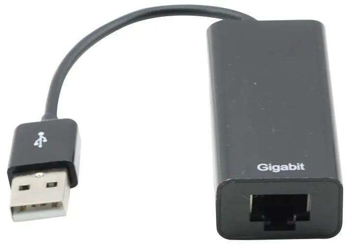 Pro Signal Μετατροπέας USB 2.0 σε Gigabit Ethernet, Μαύρος