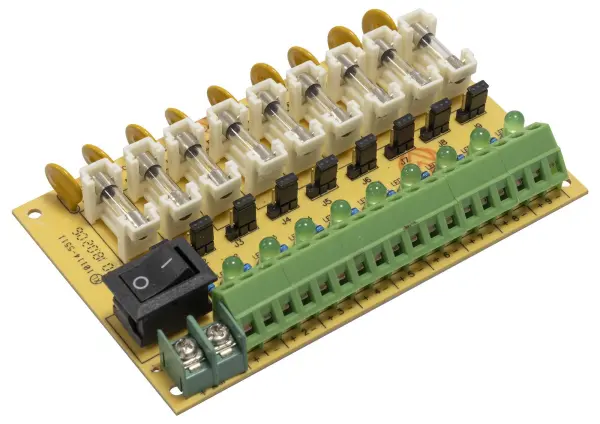 Twin Option Fused Distribution Board, 9 Way