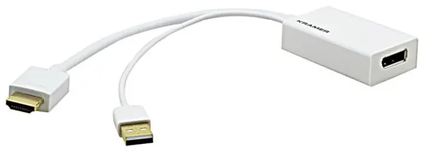 KRAMER HDMI 轉 DisplayPort 轉換器 4K 30Hz 高清適配器