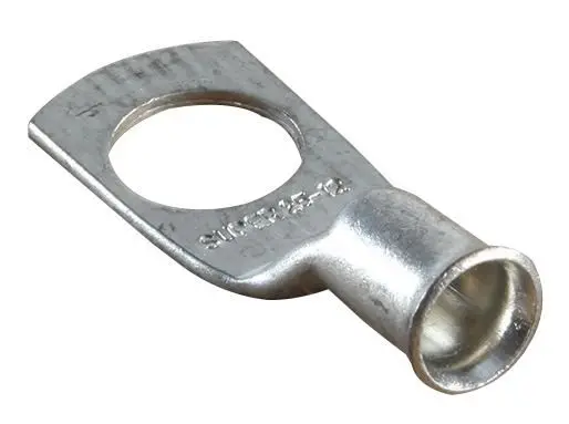 HELLERMANNTYTON Crimp Terminal, Copper Tube, 25mm² M6, 100 Pack