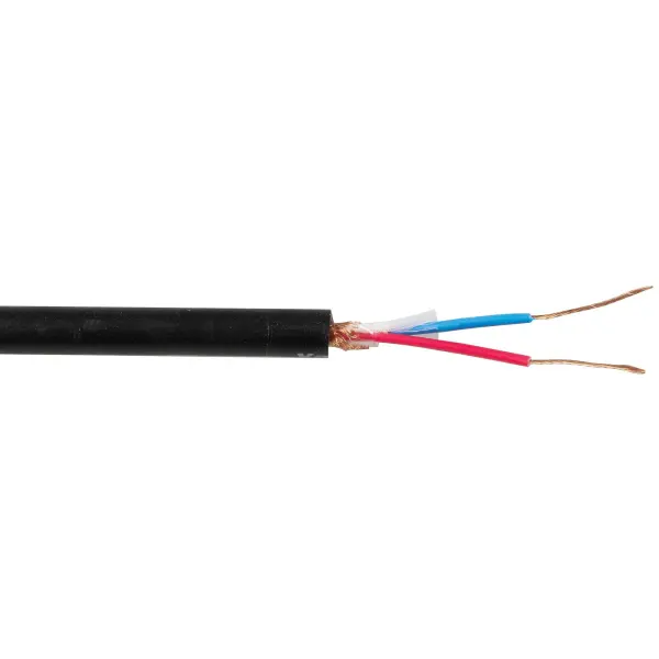 Van Damme Digitour Digital Microphone Cable, 2 Core, 0.14mm², 100m, Black