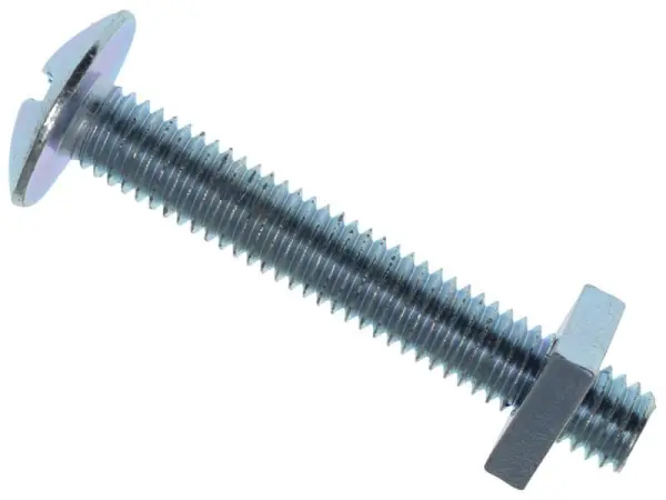 METALMATE Śruba dachowa z nakrętką M6 x 40mm (25 szt.)