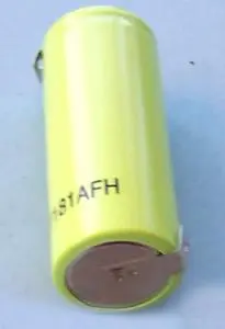 GP BATTERIES Batteria Ricaricabile NiMH 4/5AF, 1.8Ah, con Connettori