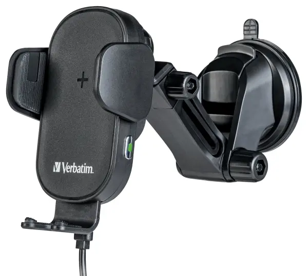 Verbatim FWC-01 Qi Fast Wireless Car Charger & Holder