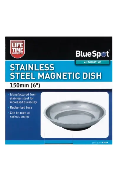 Blue Spot Tools - Pinggan Magnet Keluli Tahan Karat 150mm