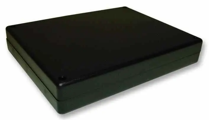 Multicomp Scatola in ABS Nero con Coperchio, 240x190x40mm